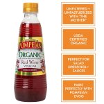 Pompeian Gourmet Organic Red Wine Vinegar, Unfiltered & Unpasteurized, Perfect for Marinades, Salad Dressings, 16 FL. OZ., Pack of 6 - Image 2
